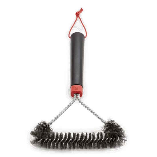 Weber Weber Three-Sided Brush (12") - 6277 6277 Barbecue Accessories
