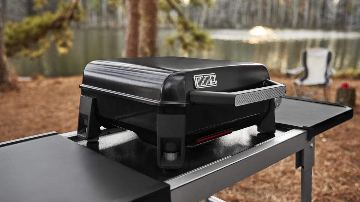 Weber Weber Traveler 17" Portable Griddle 1500012 Barbecue Finished - Gas