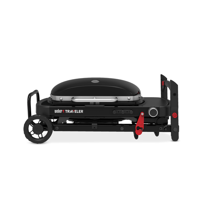Weber Weber Traveler Compact Portable Gas Grill 1500460 Barbecue Finished - Gas