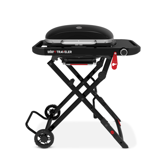 Weber Weber Traveler Compact Portable Gas Grill 1501741 Barbecue Finished - Gas