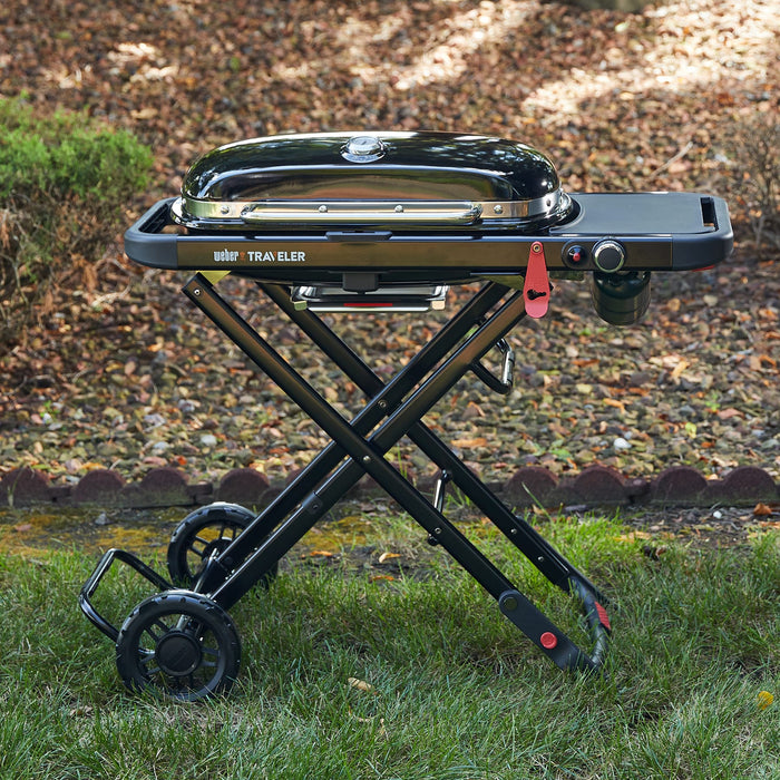 Weber Weber Traveler Portable Gas Grill 1501740 Barbecue Finished - Gas