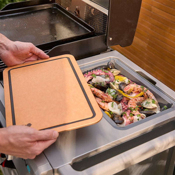 Weber Weber Works Basin with Cutting Board Lid - 3400131 3400131 Barbecue Accessories