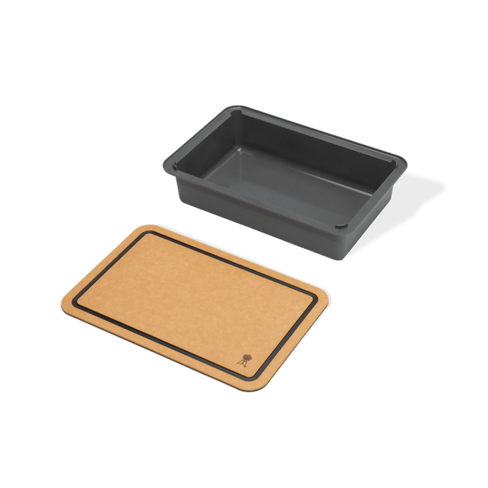 Weber Weber Works Basin with Cutting Board Lid - 3400131 3400131 Barbecue Accessories