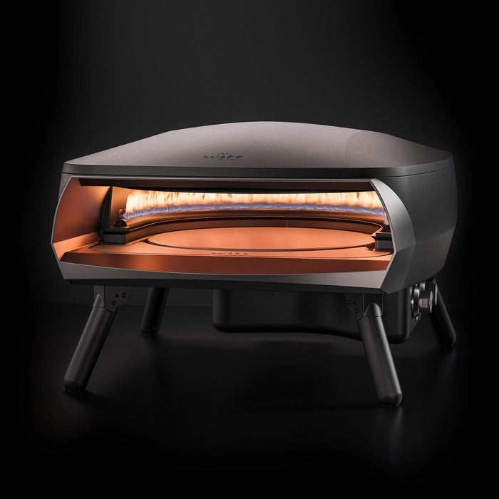 Witt Pizza Witt ETNA Rotante 16" Pizza Oven Black WI80650063 Barbecue Finished - Gas