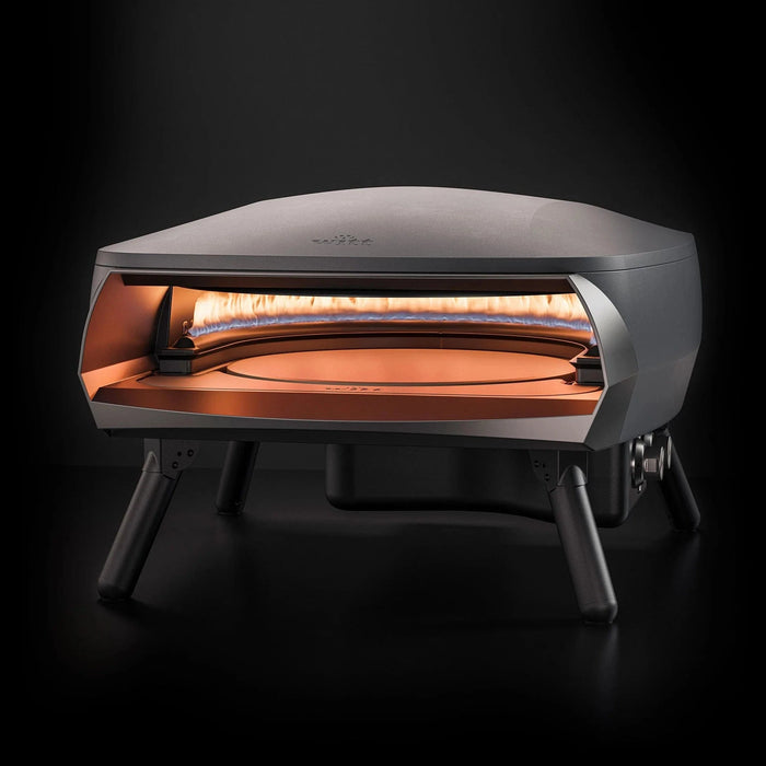 Witt Pizza Witt ETNA Rotante 16" Pizza Oven Graphite WI80650064 Barbecue Finished - Gas