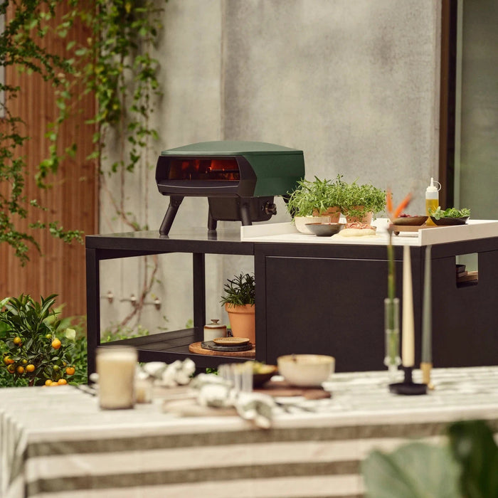 Witt Pizza Witt PICCOLO Rotante 13" Pizza Oven Barbecue Finished - Gas