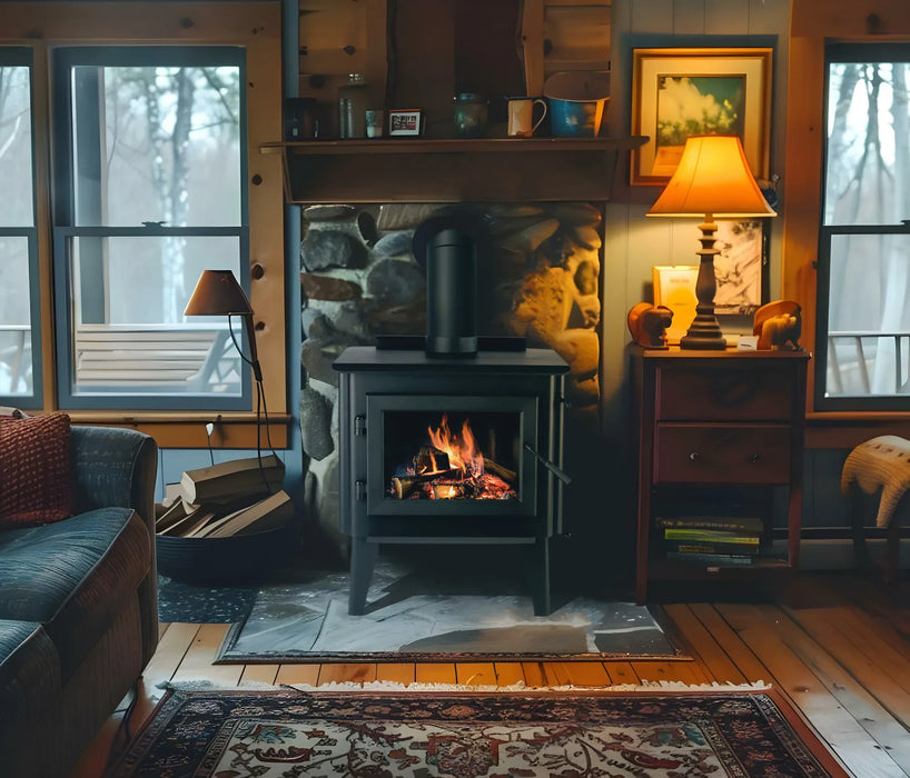 WoodPro WoodPro 300 Wood Stove FF-WP-300 Fireplace Finished - Wood