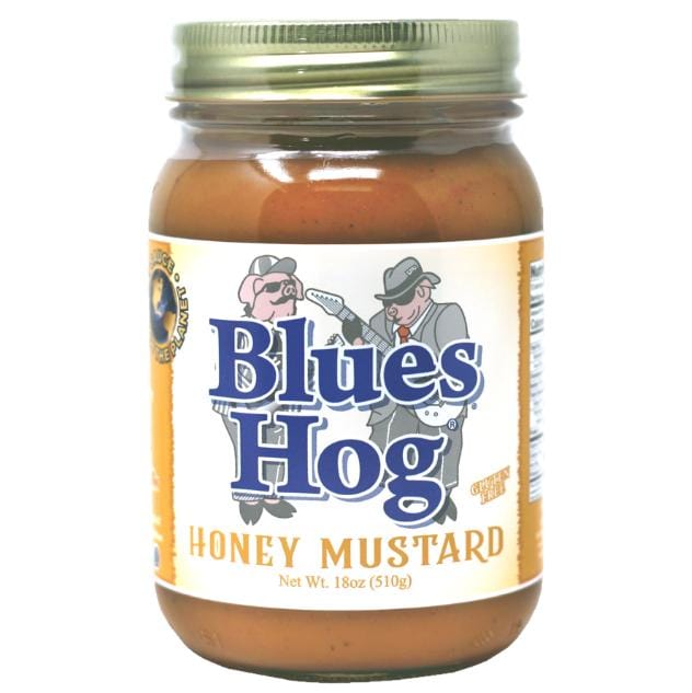 Yoder Blues Hog Honey Mustard Sauce (18 oz.) CP90790 Barbecue Accessories