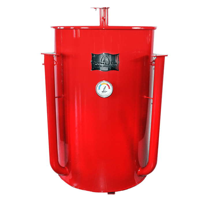 Yoder Gateway Drum Smoker Red 55133 Barbecue Finished - Charcoal