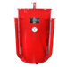 Yoder Gateway Drum Smoker Red 55133 Barbecue Finished - Charcoal