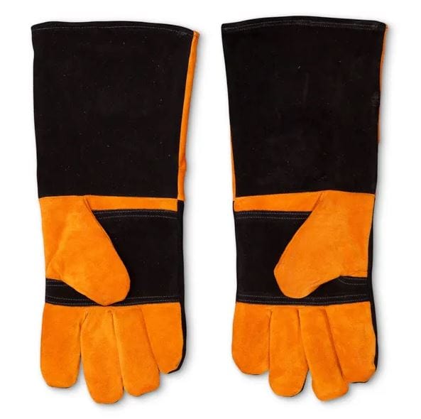 Yoder Yoder 1040-05 Long Leather Barbecue Gloves 1040-05 Barbecue Accessories