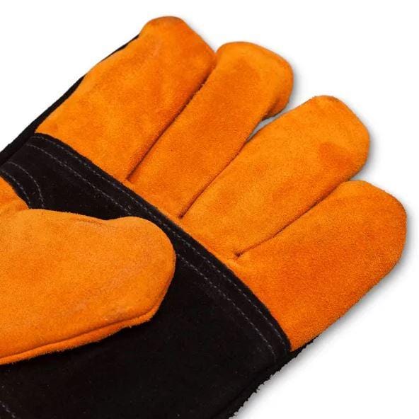 Yoder Yoder 1040-05 Long Leather Barbecue Gloves 1040-05 Barbecue Accessories