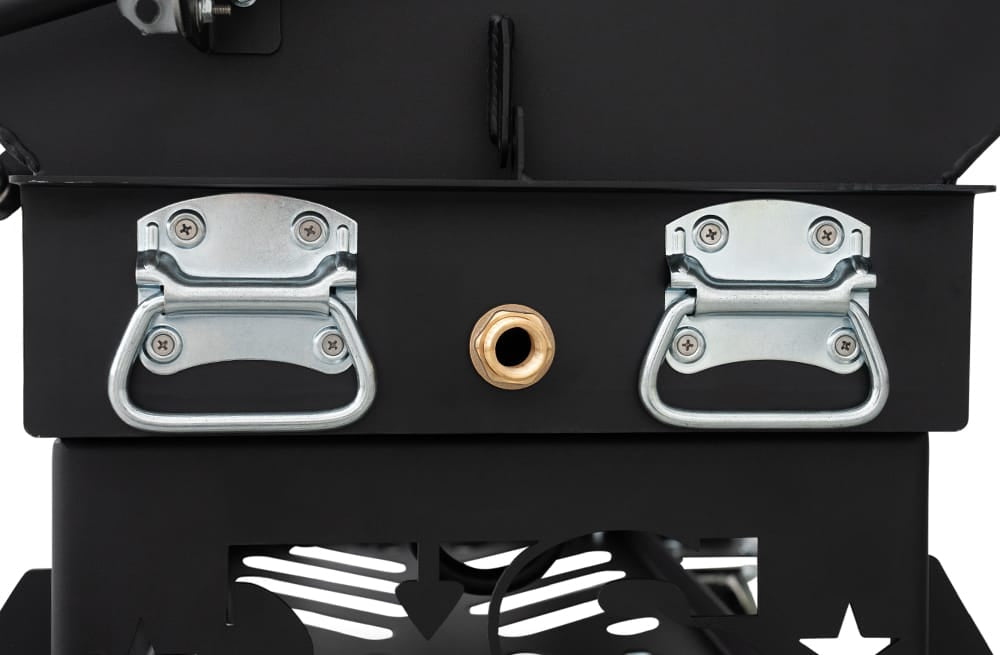 Yoder Chrome Stack Yoder 24x36 Flat Top Charcoal Grill (Dual Smoke Stack) — Chadwicks & Hacks