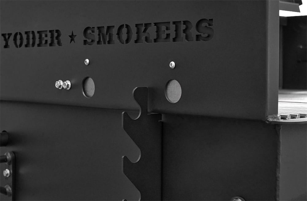 Yoder Chrome Stack Yoder 24x36 Flat Top Charcoal Grill (Dual Smoke Stack) — Chadwicks & Hacks