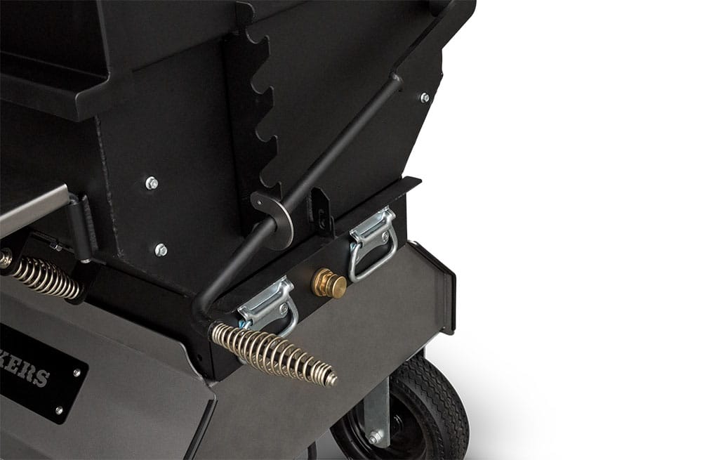 Yoder Yoder 24x36 Flat Top Competition Charcoal Grill (Dual Smoke Stack) Barbecue Finished - Charcoal