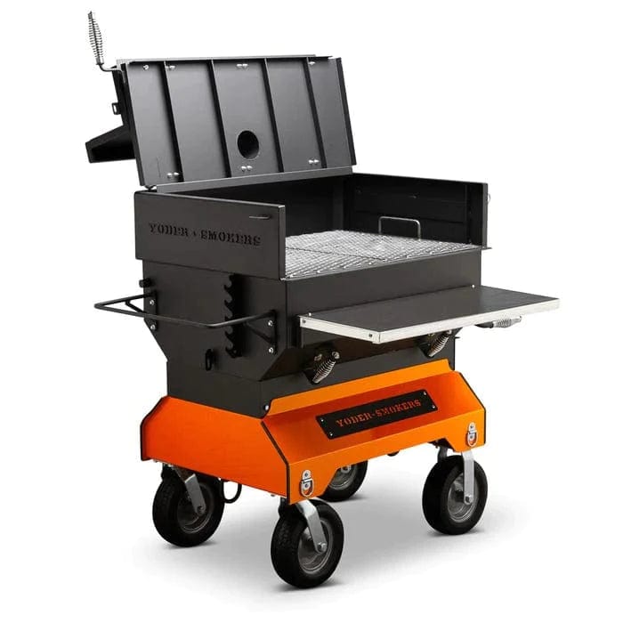 Yoder Yoder 24x36 Flat-top Competition Grill on Comp Cart A48641 Barbecue Finished - Charcoal