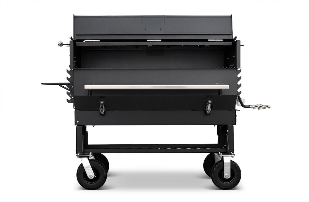 Yoder Yoder 24x48 Flat Top Charcoal Grill (Dual Smoke Stack) 5431X42-000 Barbecue Finished - Charcoal