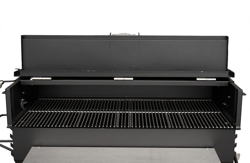 Yoder Yoder 24x48 Flat Top Charcoal Grill (Dual Smoke Stack) 5431X42-000 Barbecue Finished - Charcoal