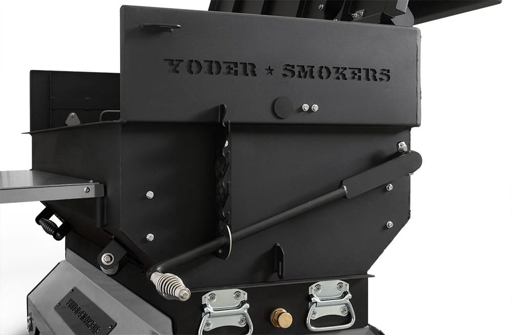 Yoder Yoder 24x48 Flat Top Competition Charcoal Grill (Dual Smoke Stack) Barbecue Finished - Charcoal