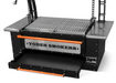 Yoder Yoder 36" El Dorado Santa Maria Built-in Charcoal Grill A411118 Barbecue Finished - Charcoal