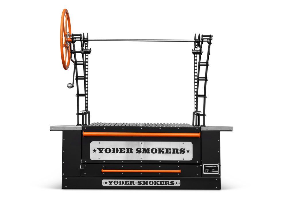Yoder Yoder 36" El Dorado Santa Maria Built-in Charcoal Grill A411118 Barbecue Finished - Charcoal