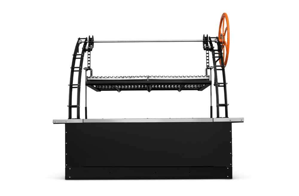 Yoder Yoder 42" El Dorado Santa Maria Built-in Charcoal Grill A411117 Barbecue Finished - Charcoal