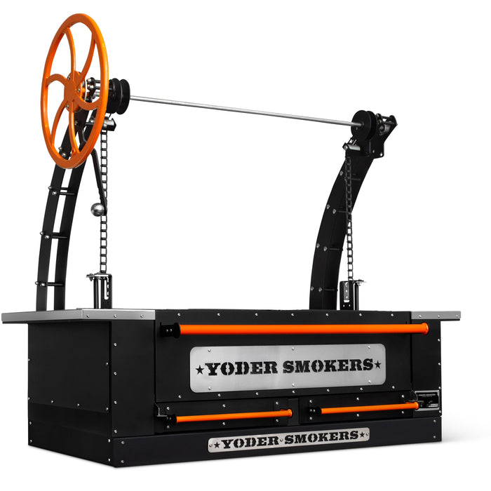 Yoder Yoder 42" El Dorado Santa Maria Built-in Charcoal Grill A411117 Barbecue Finished - Charcoal