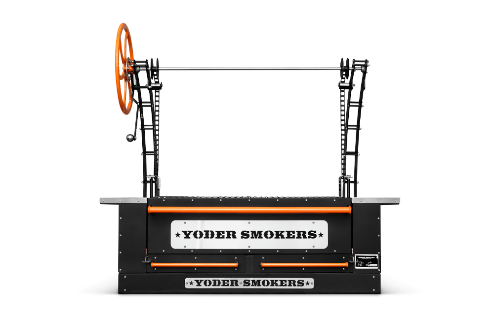 Yoder Yoder 42" El Dorado Santa Maria Built-in Charcoal Grill A411117 Barbecue Finished - Charcoal