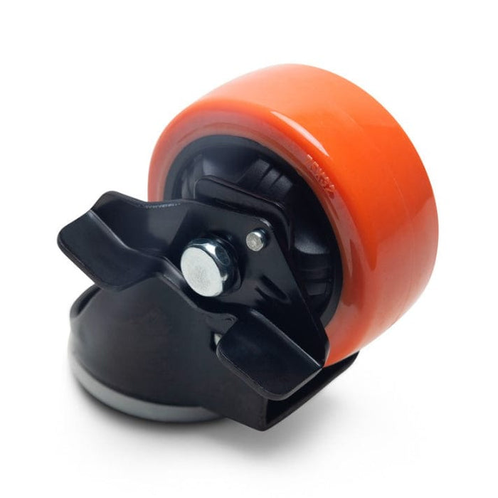 Yoder Yoder A92421 Orange Caster Wheel A92421 Barbecue Parts