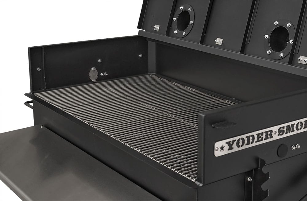 Yoder Yoder Flat-Top Charcoal Round Bar Grates (24x36) - A412382 A412382 Barbecue Accessories