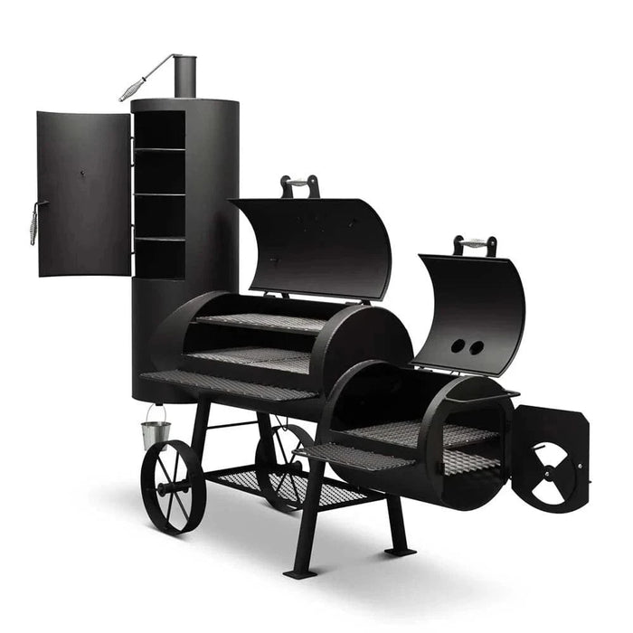Yoder Yoder Loaded Durango 20" Vertical Offset Smoker A41697 Barbecue Finished - Charcoal