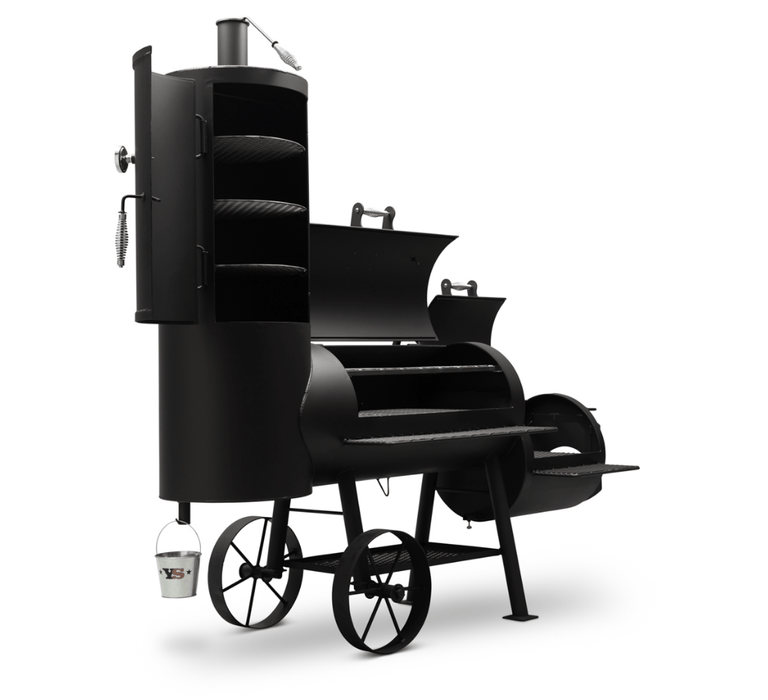 Yoder Yoder Loaded Durango 20" Vertical Offset Smoker A41697 Barbecue Finished - Charcoal