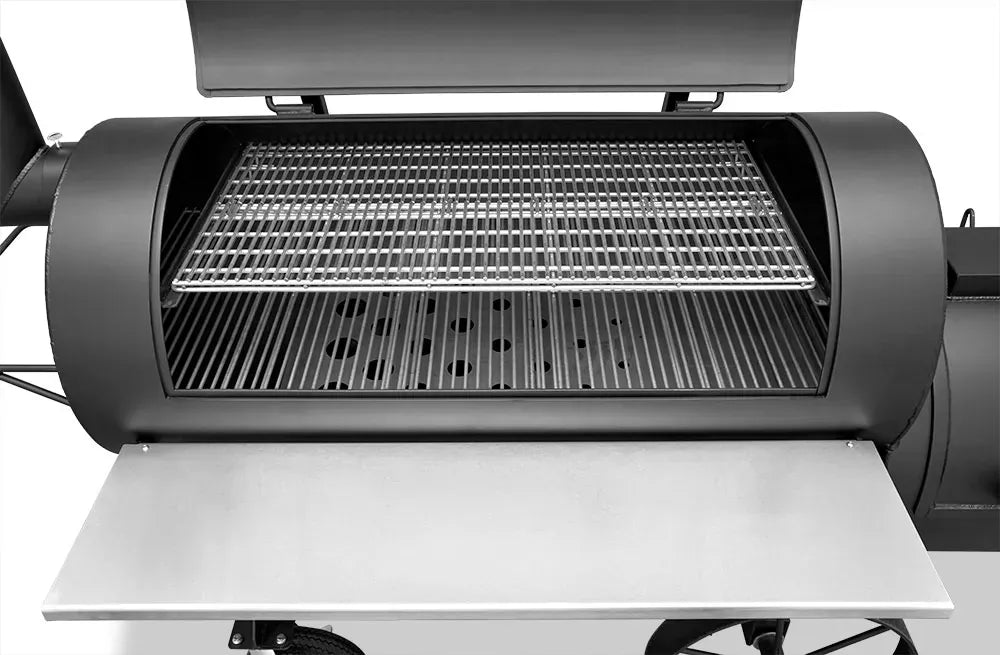 Yoder Yoder Loaded Kingman Offset Smoker (2026 Model) 661-010-000 Barbecue Finished - Charcoal