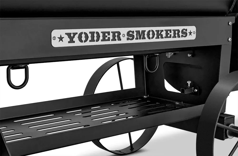 Yoder Yoder Loaded Kingman Offset Smoker (2026 Model) 661-010-000 Barbecue Finished - Charcoal