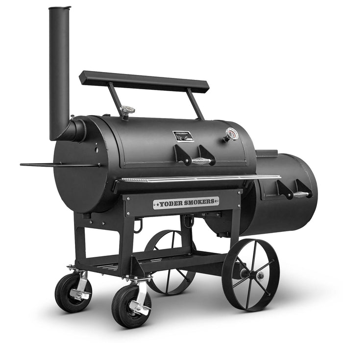 Yoder Yoder Loaded Wichita Offset Smoker (2026 Model) 641-000-000 Barbecue Finished - Charcoal