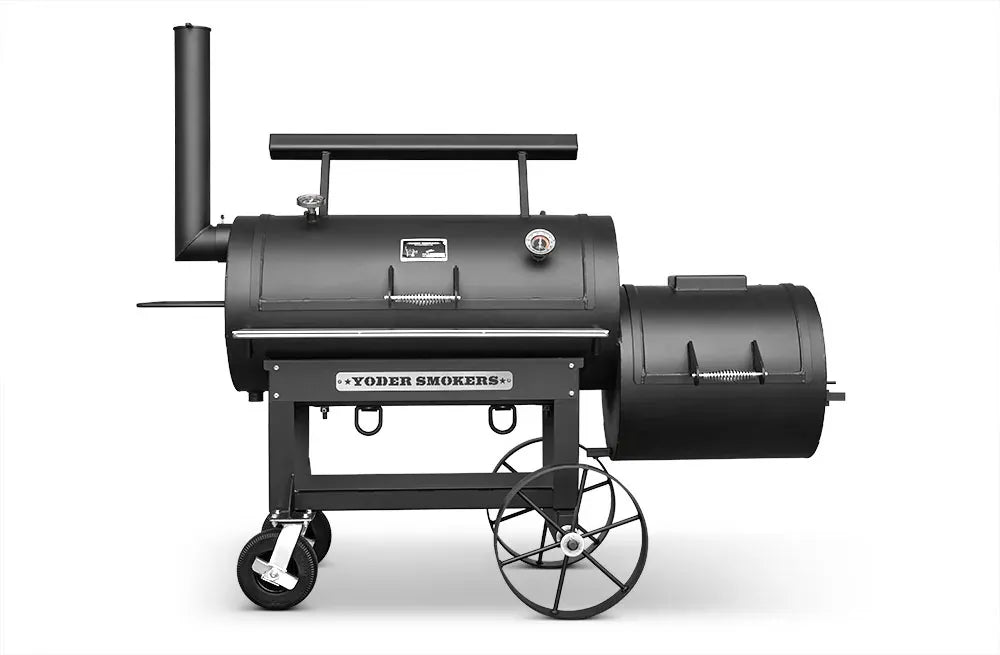Yoder Yoder Loaded Wichita Offset Smoker (2026 Model) 641-000-000 Barbecue Finished - Charcoal