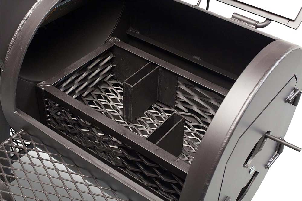 Yoder Yoder Loaded Wichita Offset Smoker A41676 Barbecue Finished - Charcoal