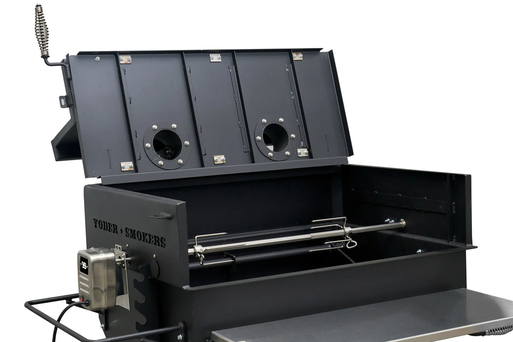 Yoder Yoder Universal Rotisserie Kit (Flat Top Charcoal / Grills up to 56") - A411680 A411680 Barbecue Accessories