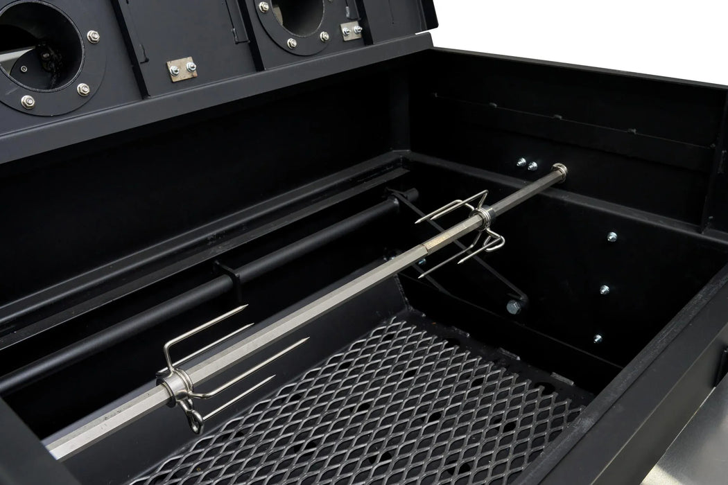 Yoder Yoder Universal Rotisserie Kit (Flat Top Charcoal / Grills up to 56") - A411680 A411680 Barbecue Accessories