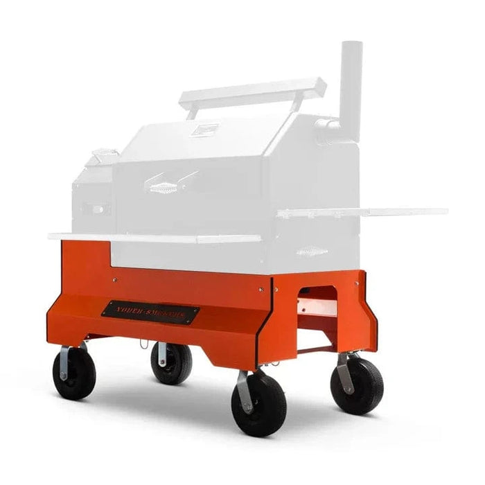 Yoder Yoder YS640 Comp Cart (Base Only) - A90650 Orange A90650-ORANGE Barbecue Parts