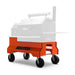 Yoder Yoder YS640 Comp Cart (Base Only) - A90650 Orange A90650-ORANGE Barbecue Parts