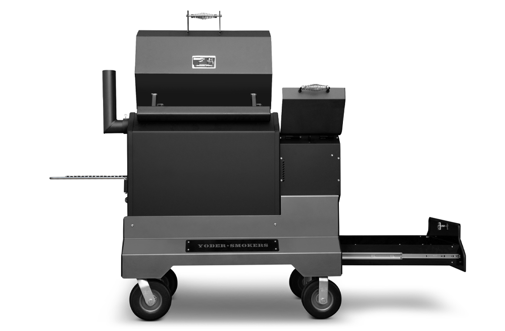Yoder Yoder YS640s Competition Pellet Grill w/ Wire Shelves & Drawer 9617X22-000 Barbecue Finished - Pellet
