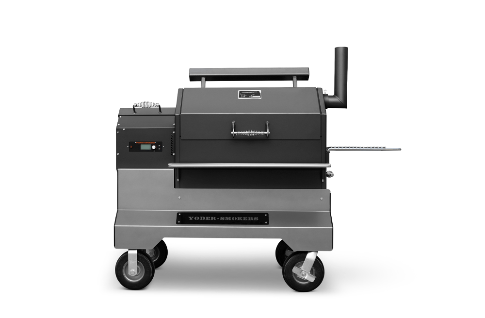 Yoder Yoder YS640s Competition Pellet Grill w/ Wire Shelves & Drawer 9617X22-000 Barbecue Finished - Pellet